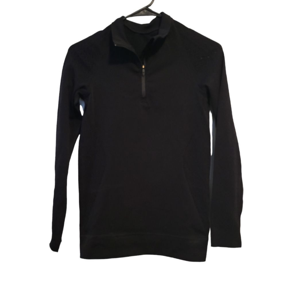 Lululemon Black Quarter Zip Pullover Women's Size 2